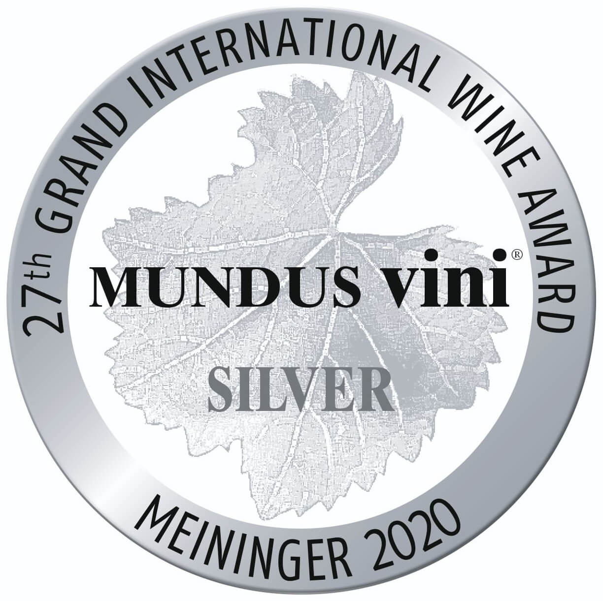 Silver medal - Mundus Vini